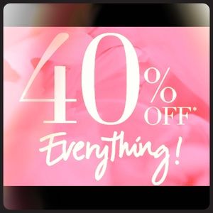 40% off all items