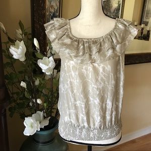 Michael Kors Sleeveless Blouse Sz XS/SP