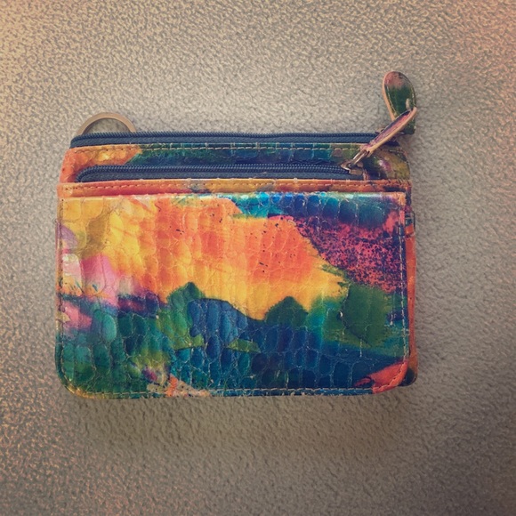 Rainbow snake print wallet - Picture 1 of 4