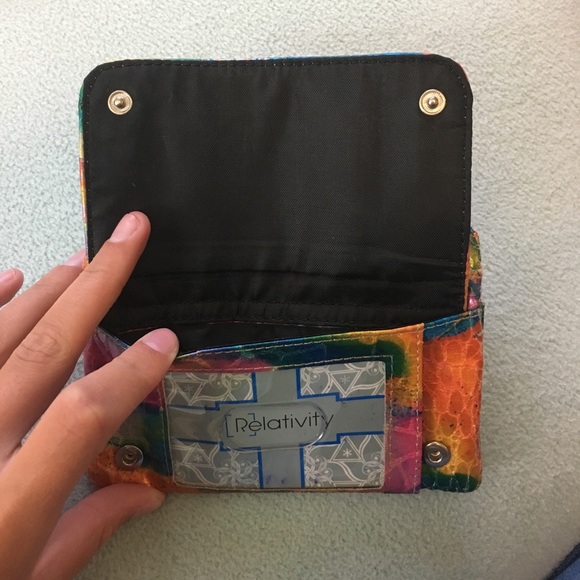 Rainbow snake print wallet - Picture 2 of 4