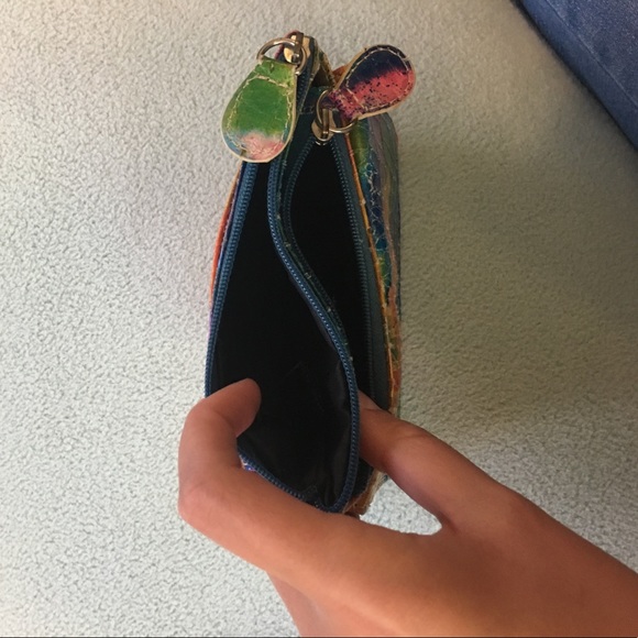 Rainbow snake print wallet - Picture 3 of 4