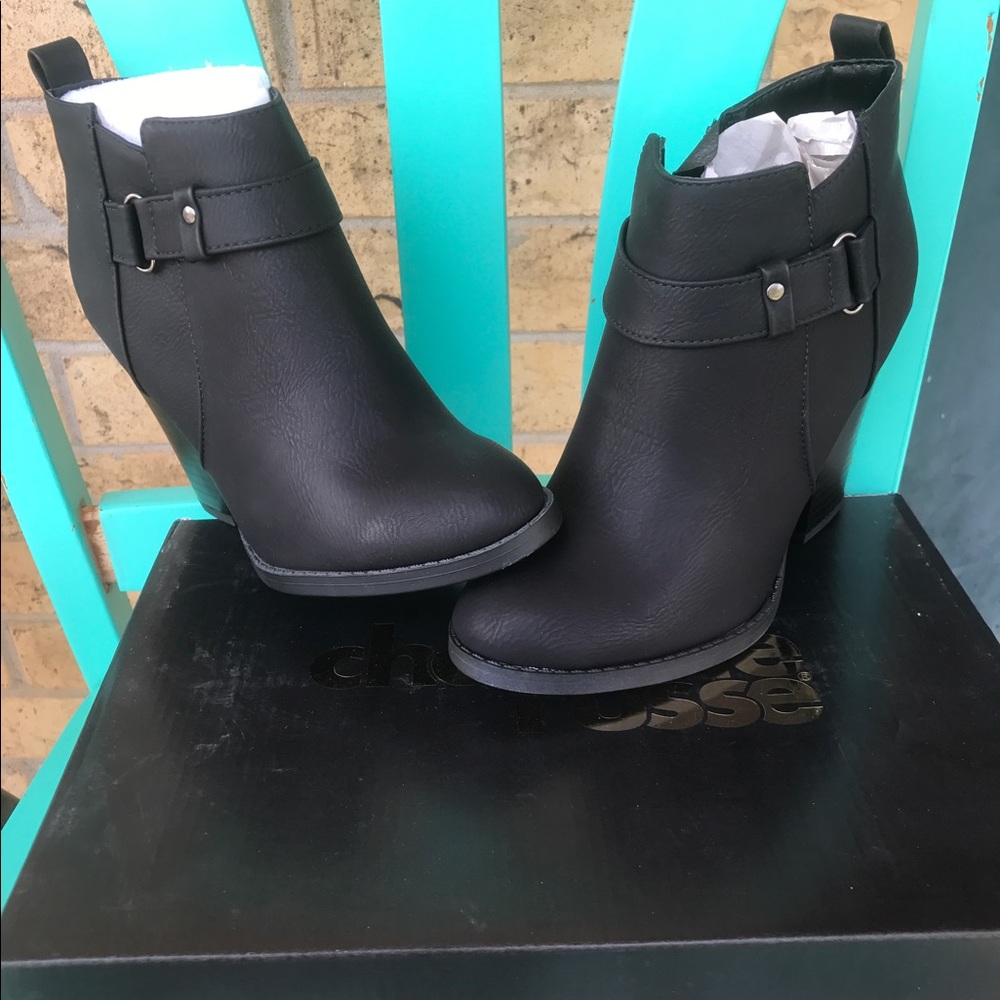 Black booties