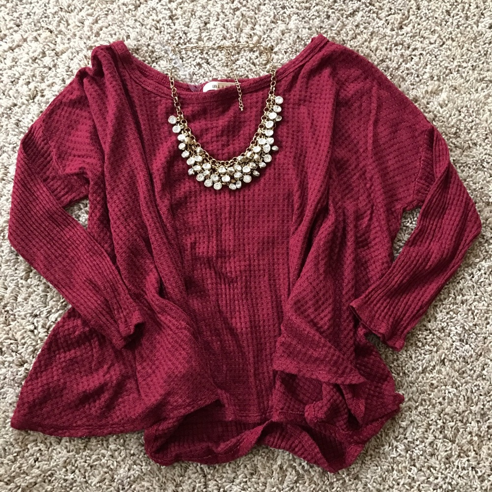 Maroon Sweater