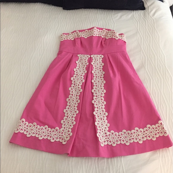 ❤️HOST PICK ❤️Lilly Pulitzer pink dress - Picture 3 of 6
