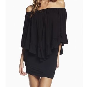 Off the shoulder ruffle dress
