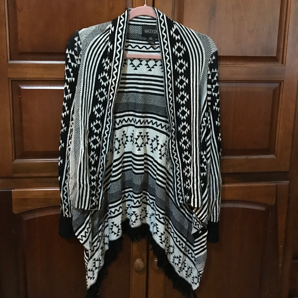 Tribal Design Cardigan