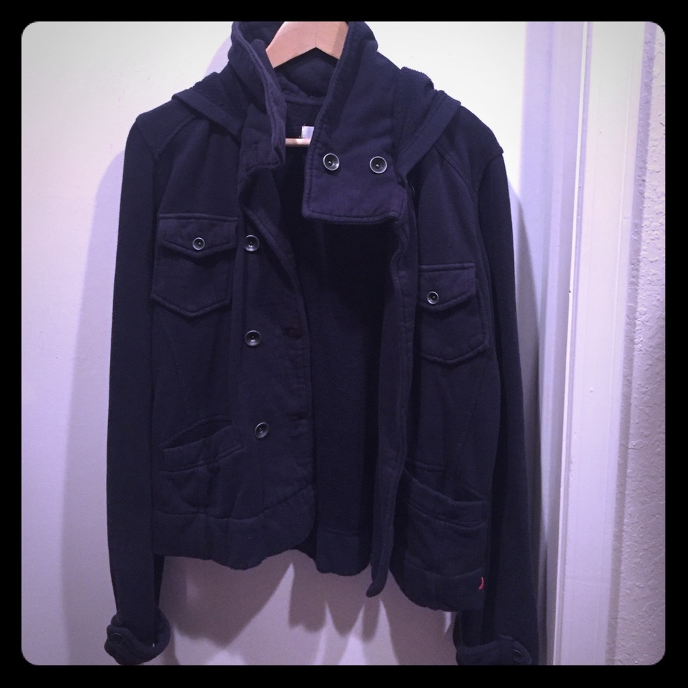 Navy blue Hurley jacket