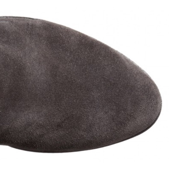 Dolce Vita over the knee gray suede riding boots - Picture 2 of 6