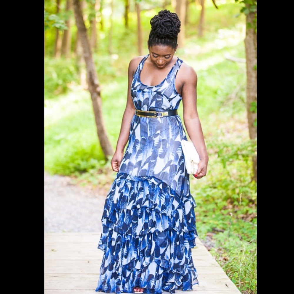 Blue Maxi Dress