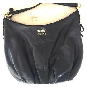 Coach black handbag.