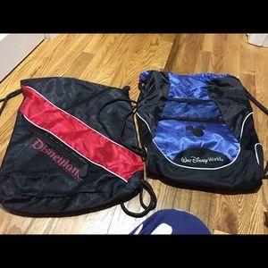 Disney drawstring backpacks