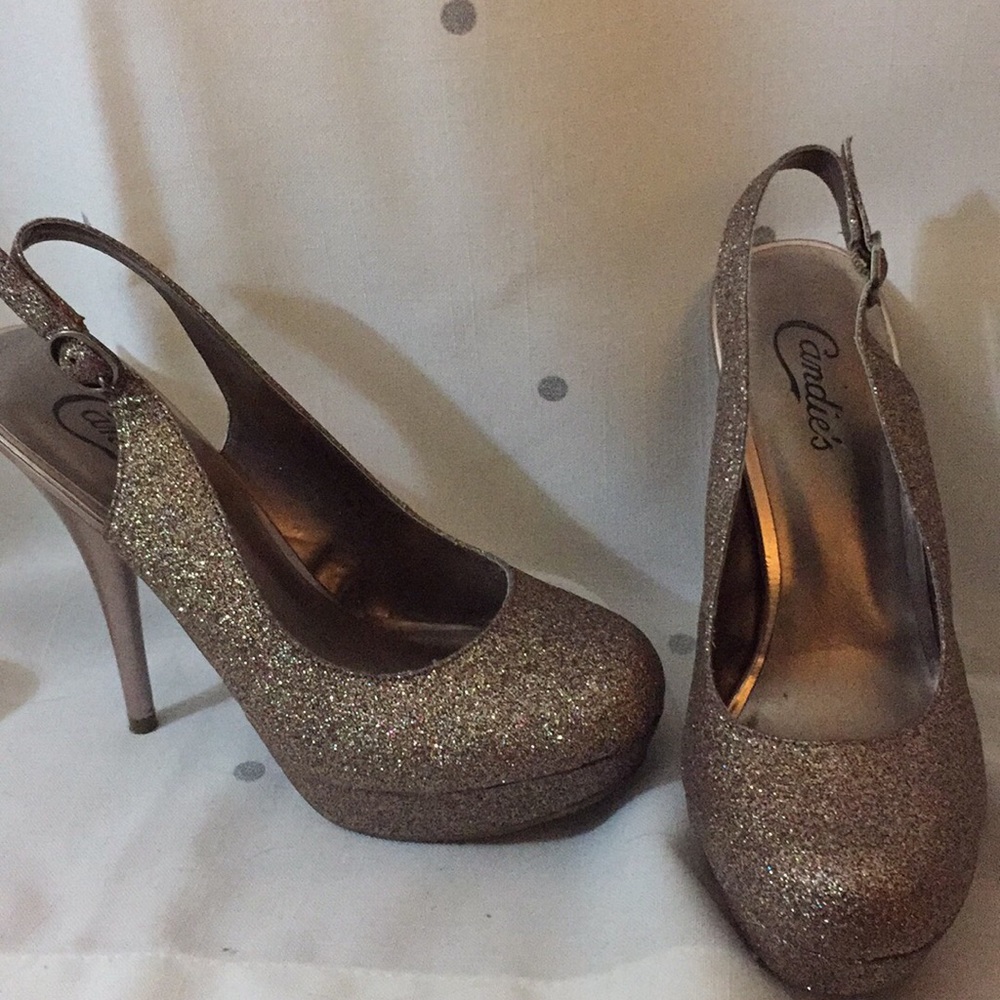 Sparkly heels