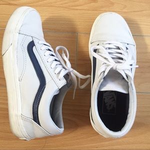 vans old skool matte leather