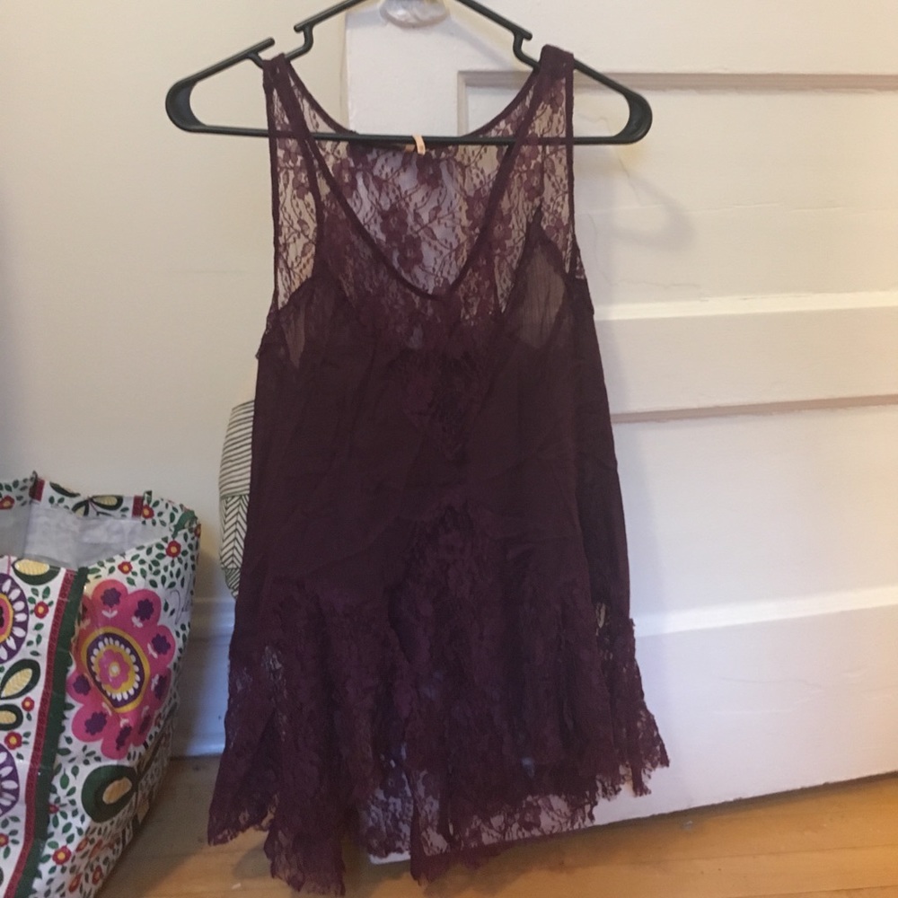 Free People lace tunic