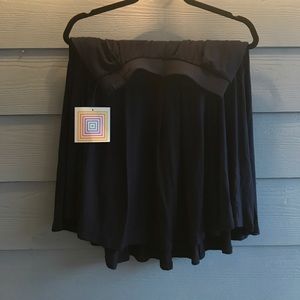 NWT NAVY LuLaRoe XS Madison Skirt