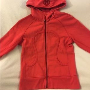 Authentic Lululemon Red Scuba Hoodie