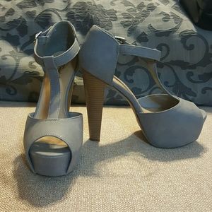 Grey heels