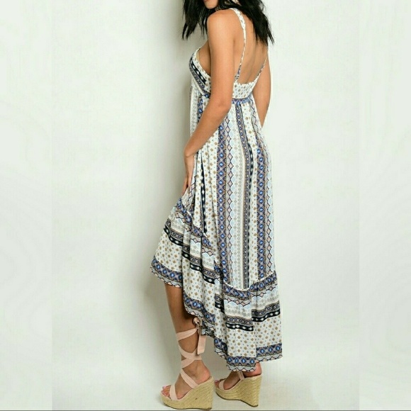 Halter Hi-low Dress - Picture 2 of 2