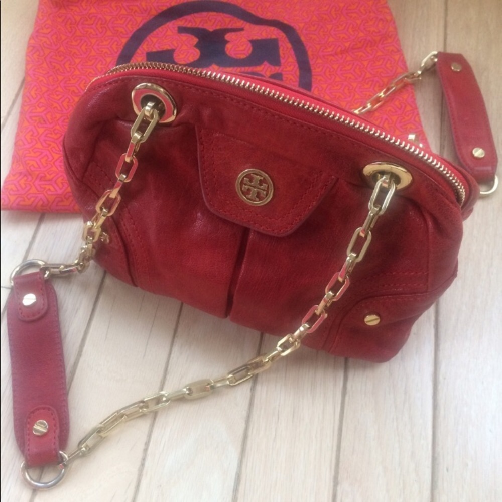 Tory Burch Red Shoulder Bag