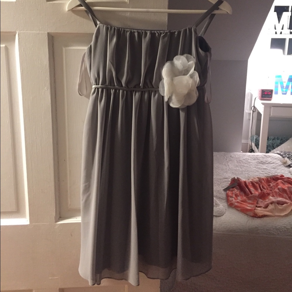 Gray dress