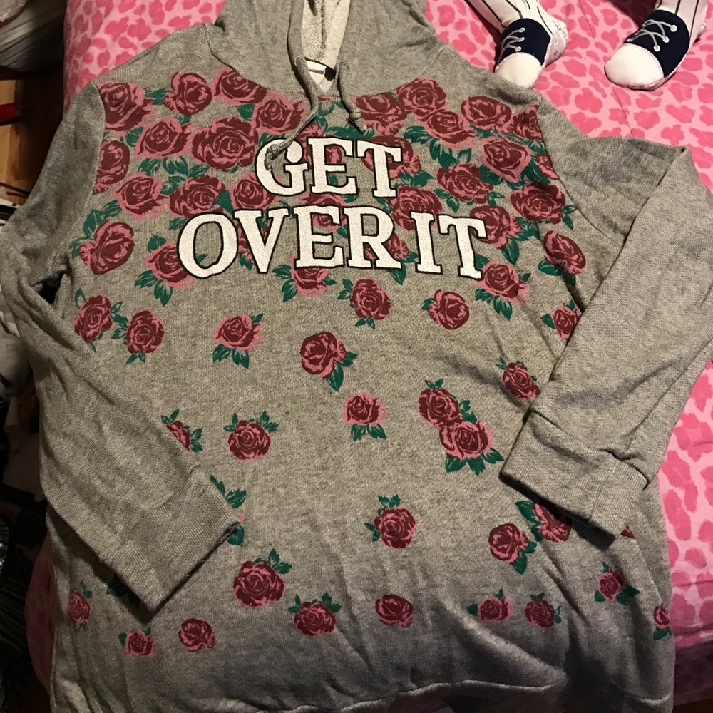 GET OVER IT sweater