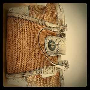 Coach Straw Tote Shoulder bag