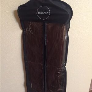 Bellami chocolate brown clip-in hair extensions