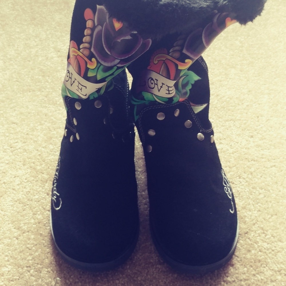 Ed Hardy boots