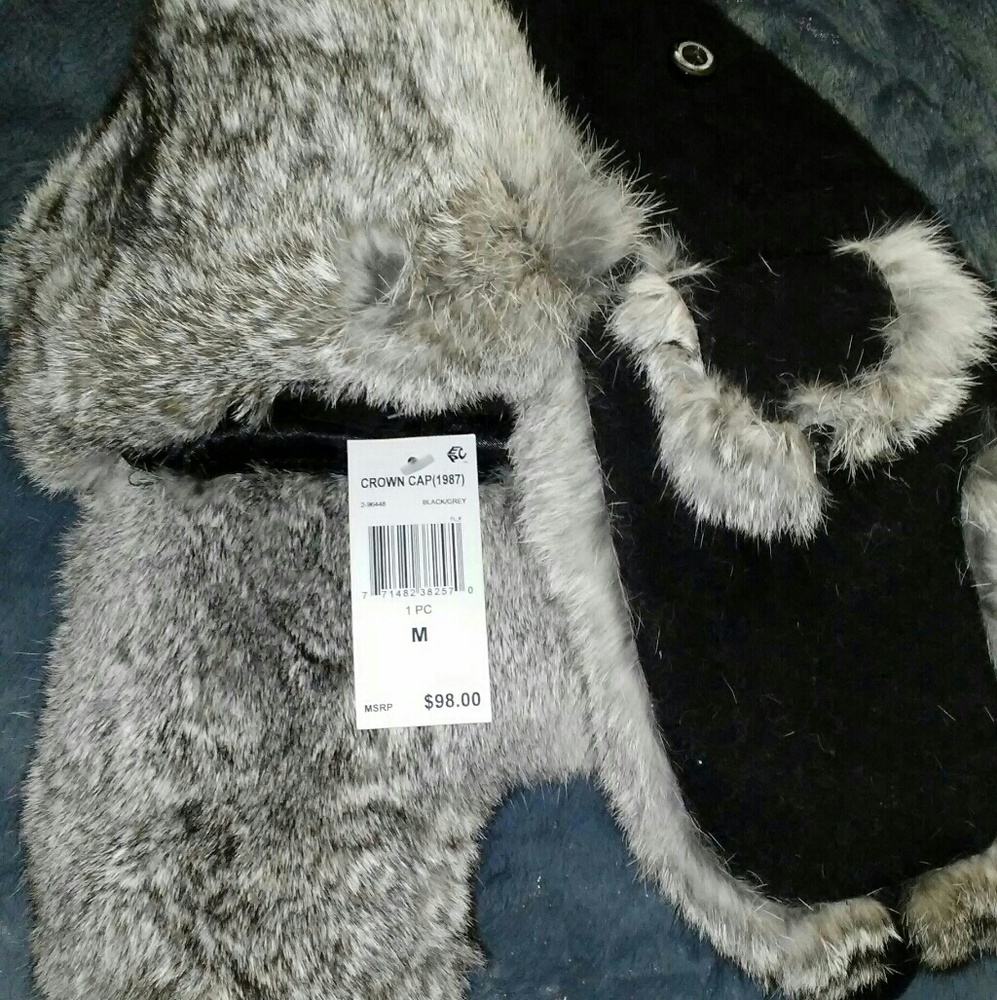 100% REAL FUR HAT