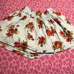 Floral skirt