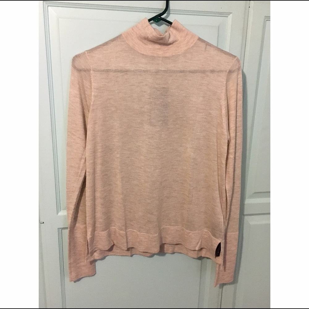 ZARA Oatmeal Turtleneck Sweater