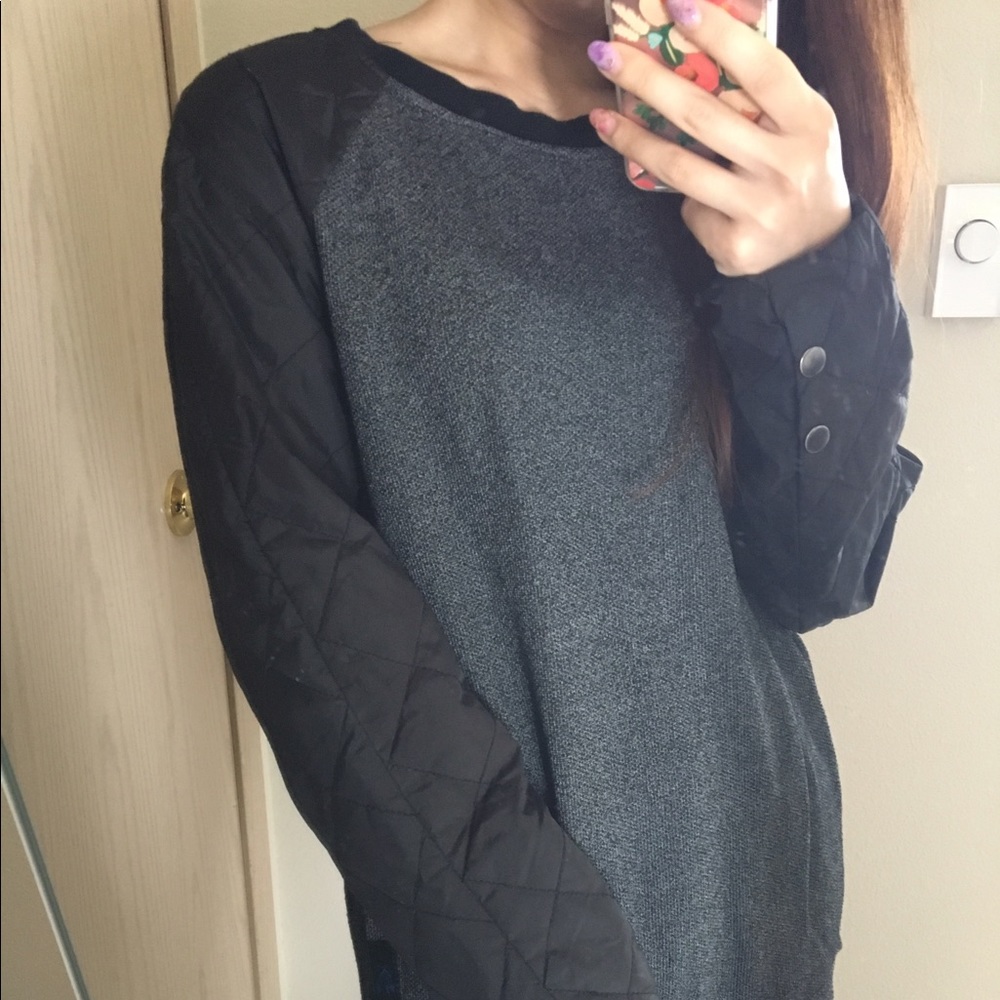 Oversized Gray Sweater