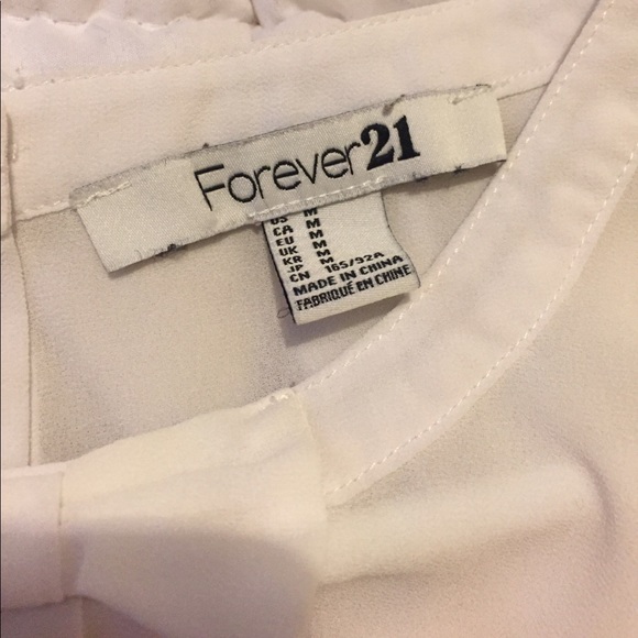 Forever21 sheer blouse - Picture 2 of 3