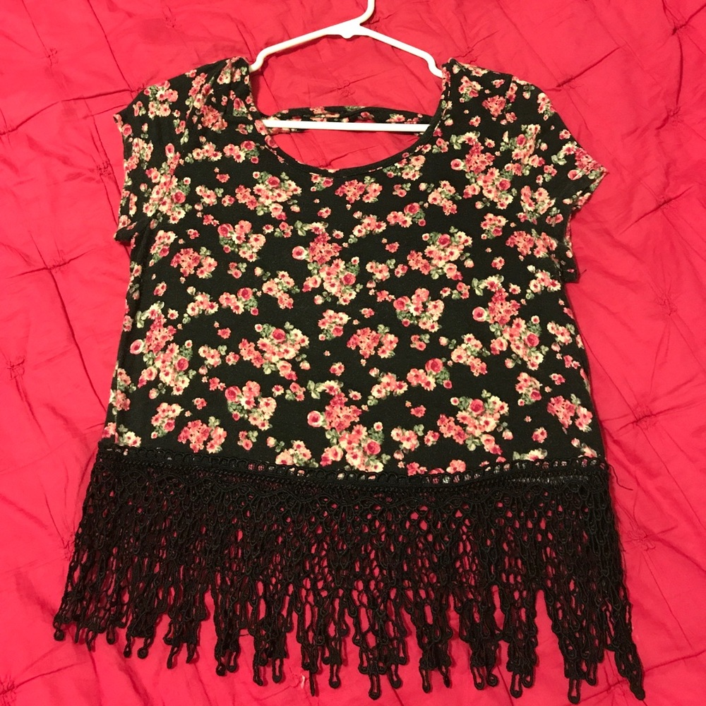 Floral Crop Top