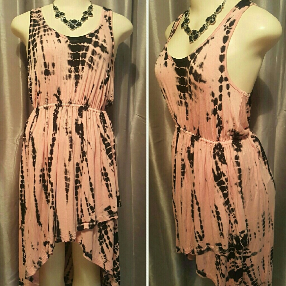ENTI high low dress scale dye.