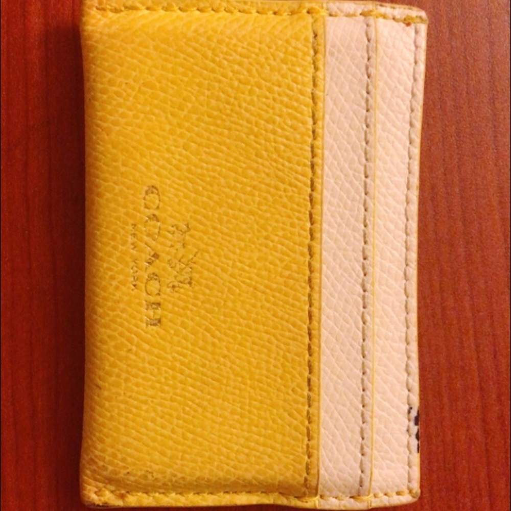 Coach cardholder