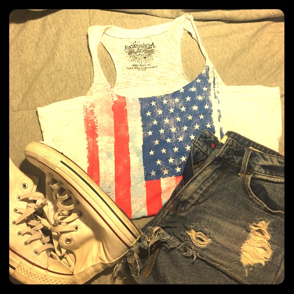 Fourth of July tank! **TANK ONLY**