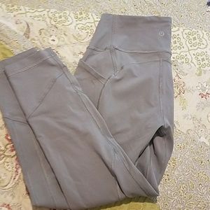 Lululemon all the right places crop leggings