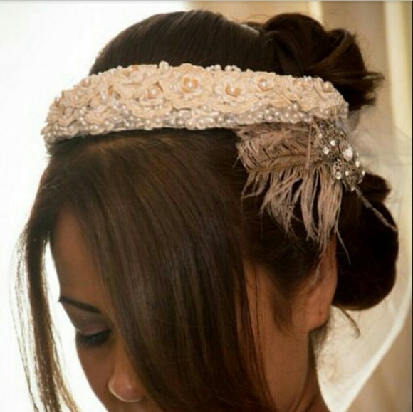 1920 Wedding head Veil