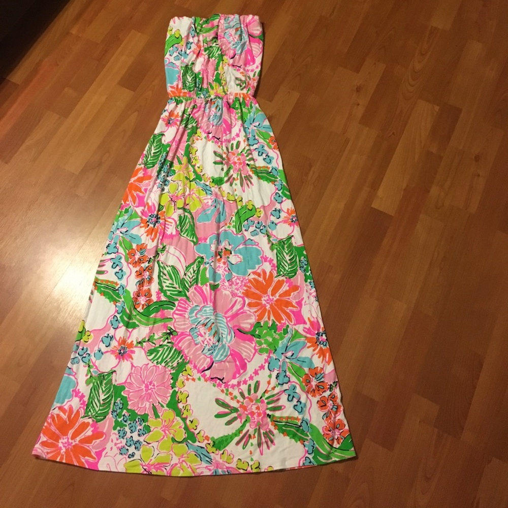 Lilly for Target Floral Maxi Dress