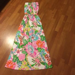 Lilly for Target Floral Maxi Dress