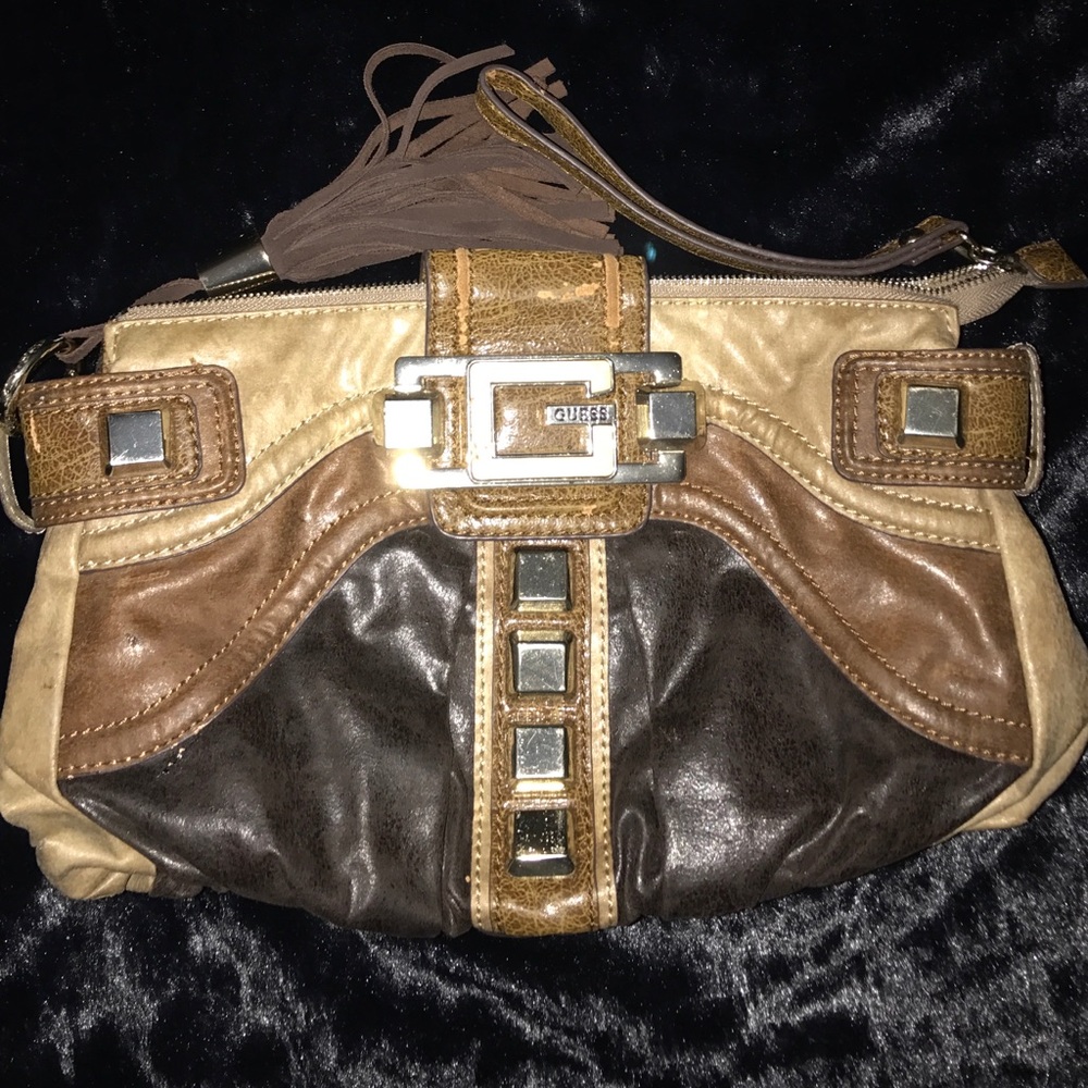 Authentic Guess Clutch/Wristbag