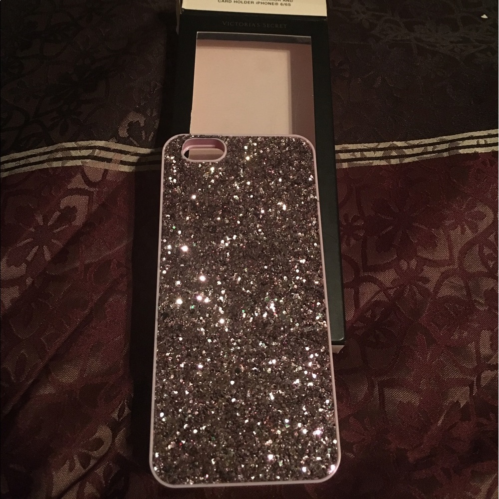 Victoria secret glitter mirror phone case 6/6s