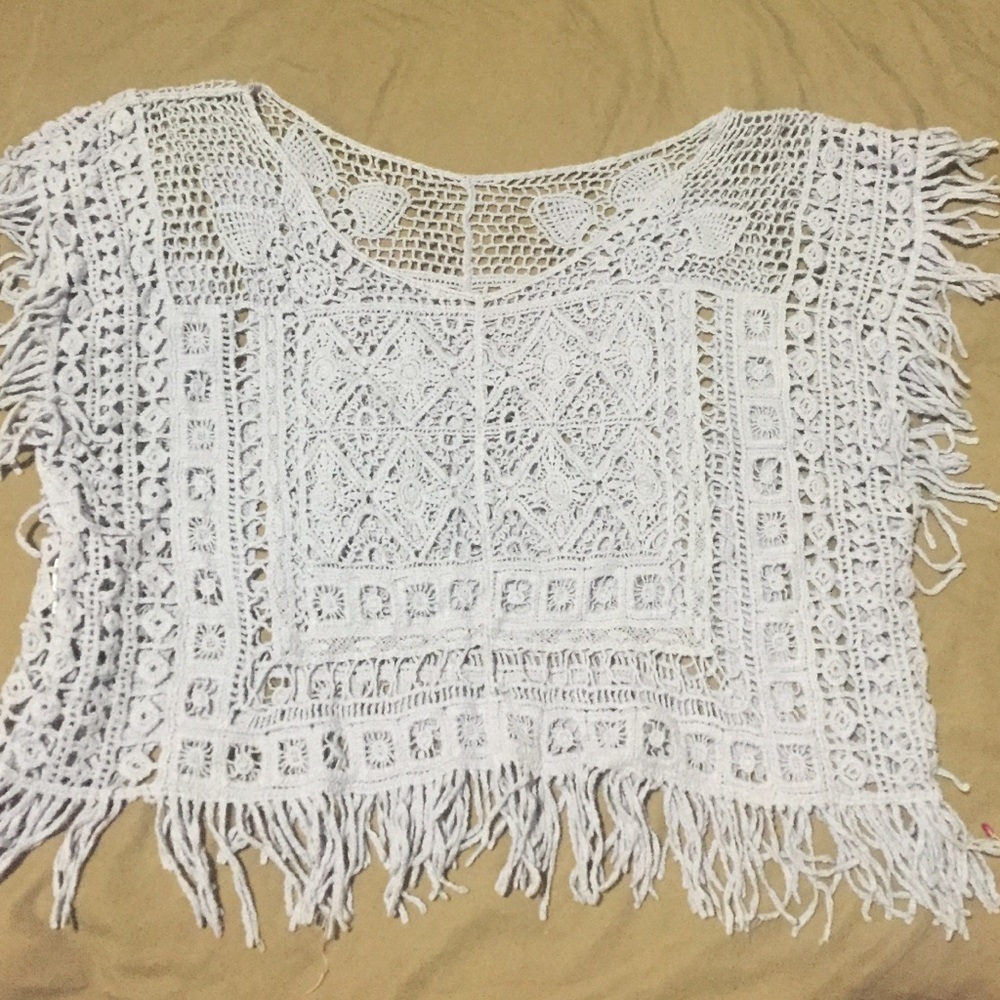 Purple Fringe Top