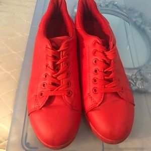Red not coral red louboutin red :)