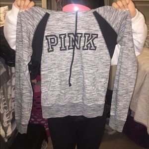 Pink brand hoodie