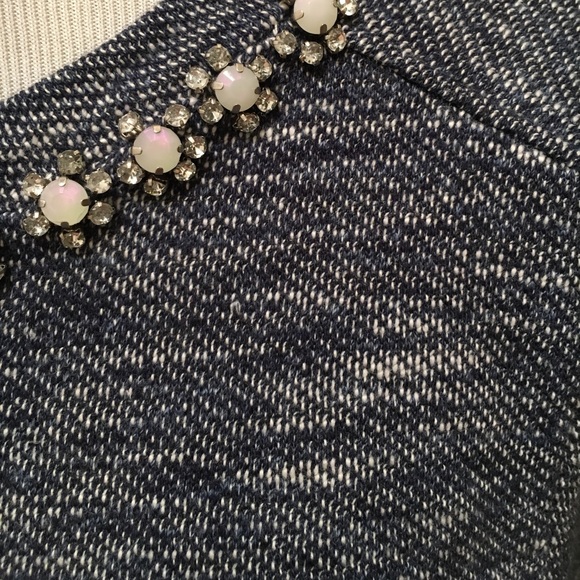 J.Crew Jeweled Neck Sweater - Picture 3 of 5