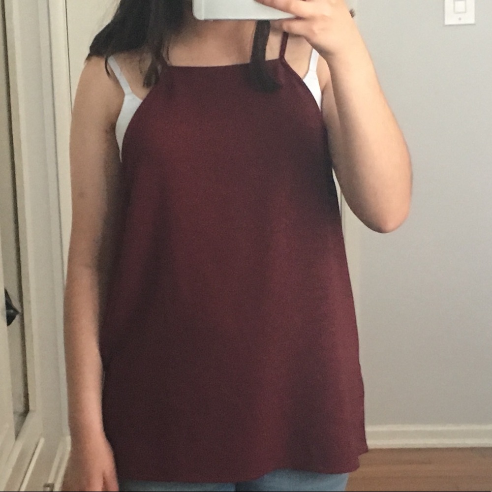 American Apparel Crepe Blouse