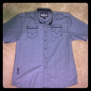 Mecca USA shirt sleeve button down shirt. 3xl