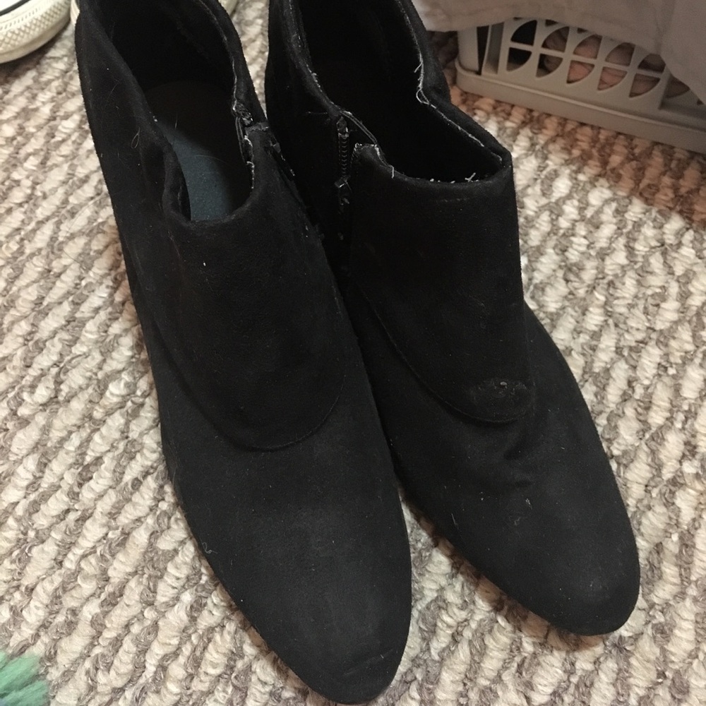Black booties